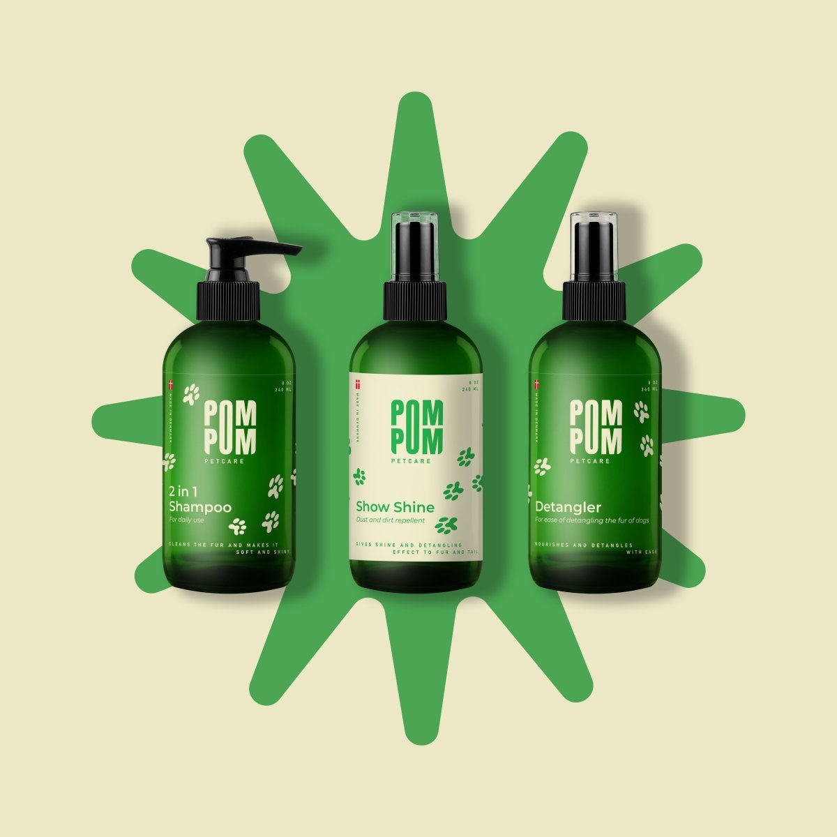 Pakke: Quick & Shine - PomPom